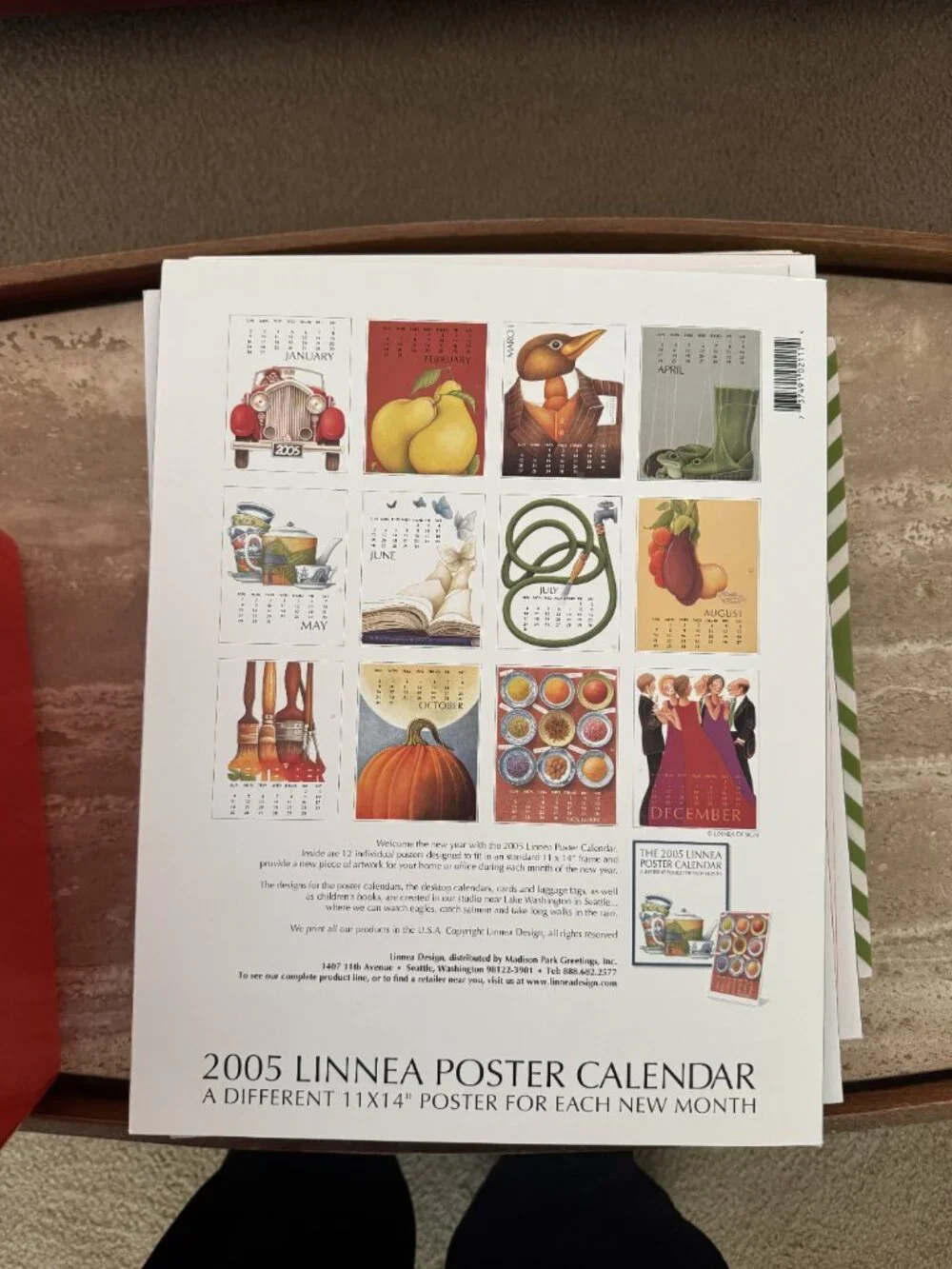 Linnea Poster Calendar - 2005